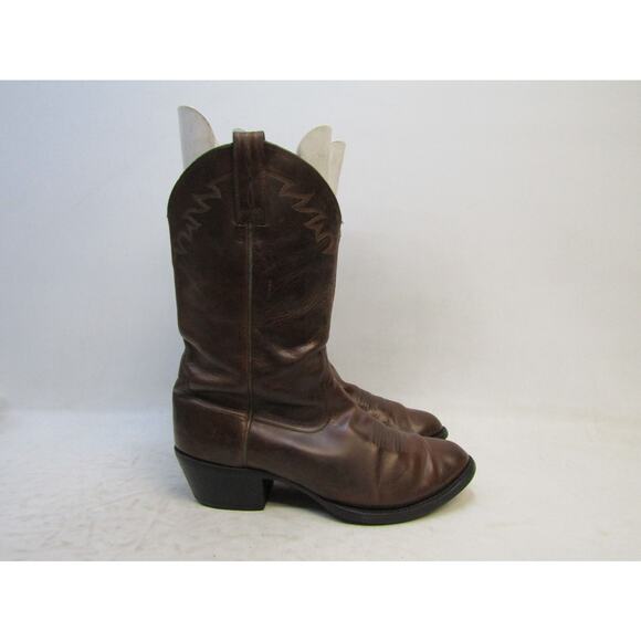 Ariat Mens Sz 11 EE Brown Leather Cowboy Western Boots main image 6